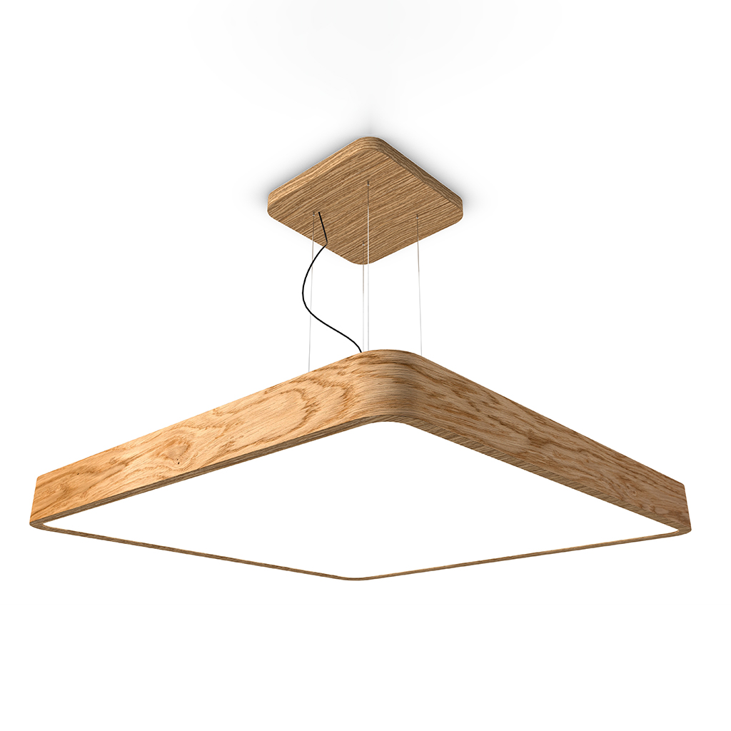 designové dřevěné svítidlo