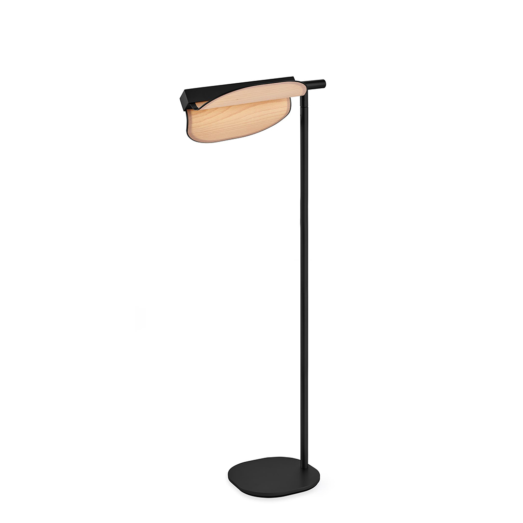 led dřevěná lampa