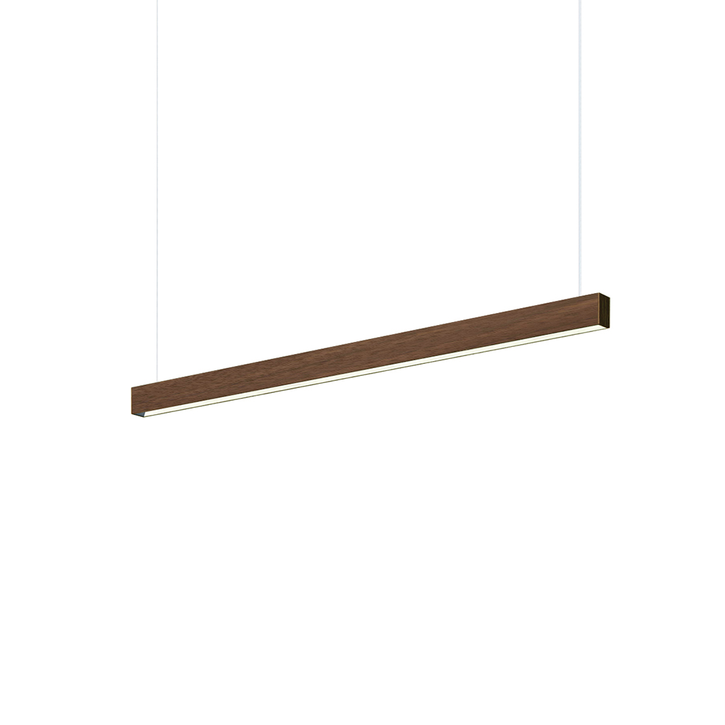 lineární svítidlo ze dřeva