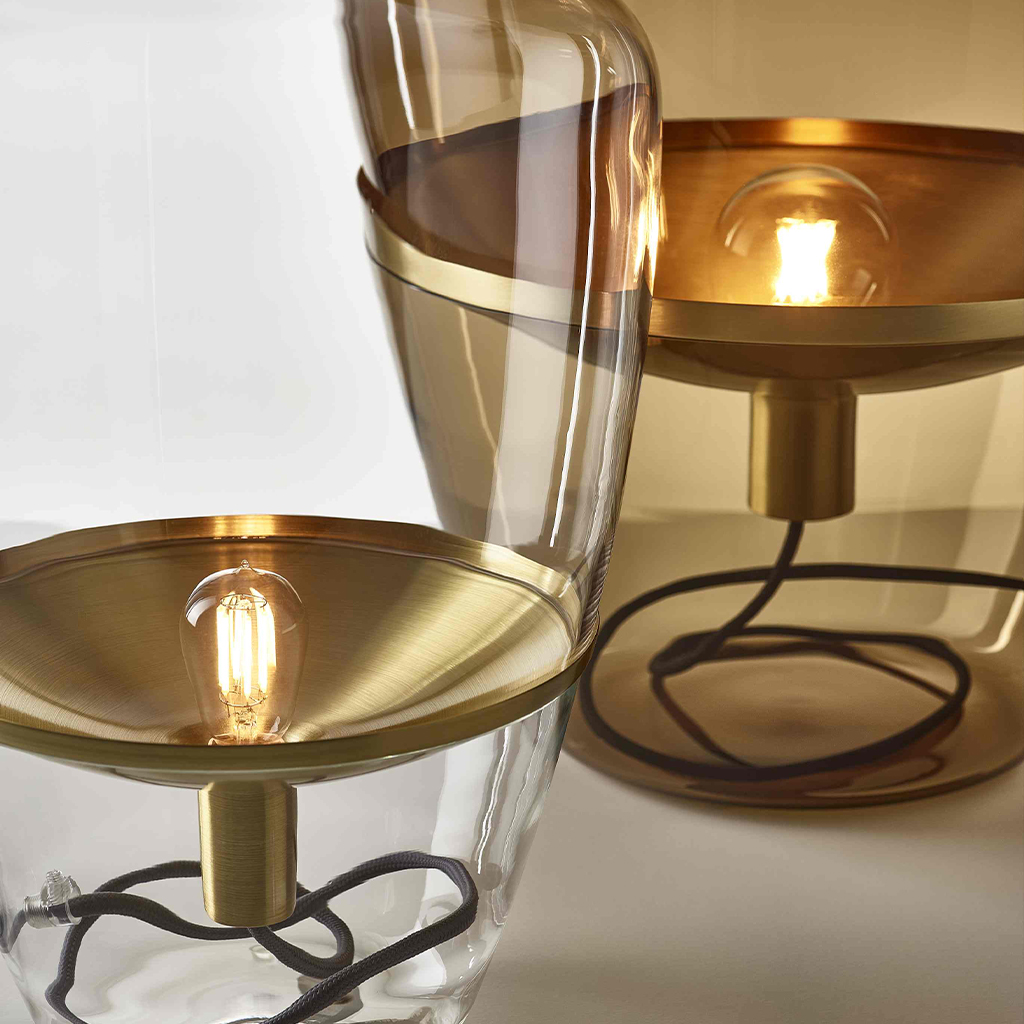 lampa ze skla