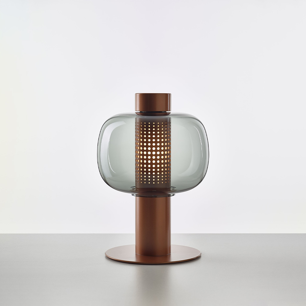 lampa sklo kov