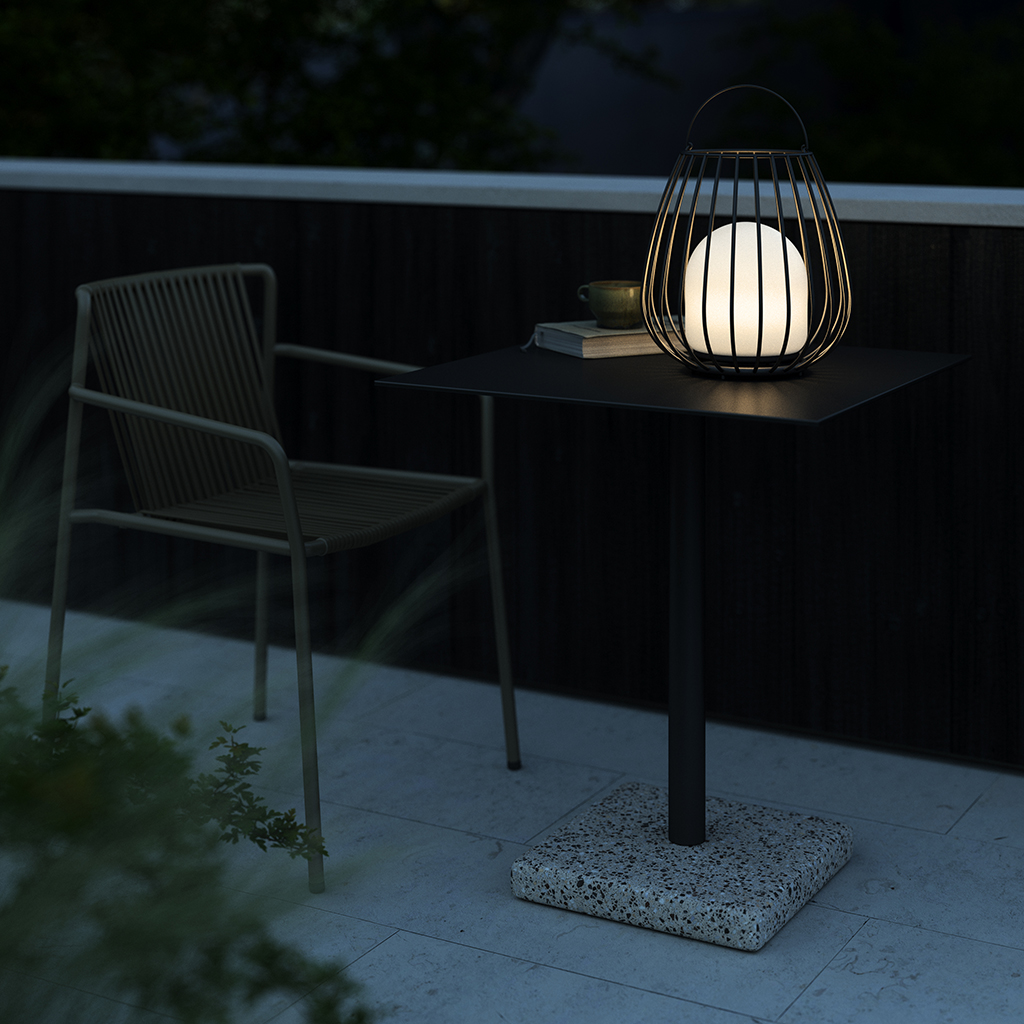 venkovní přenosná lampa