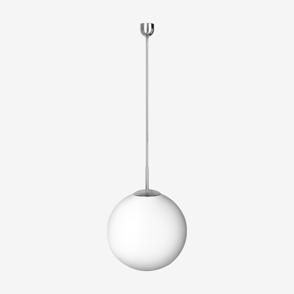 minimalistické svítidlo ze skla
