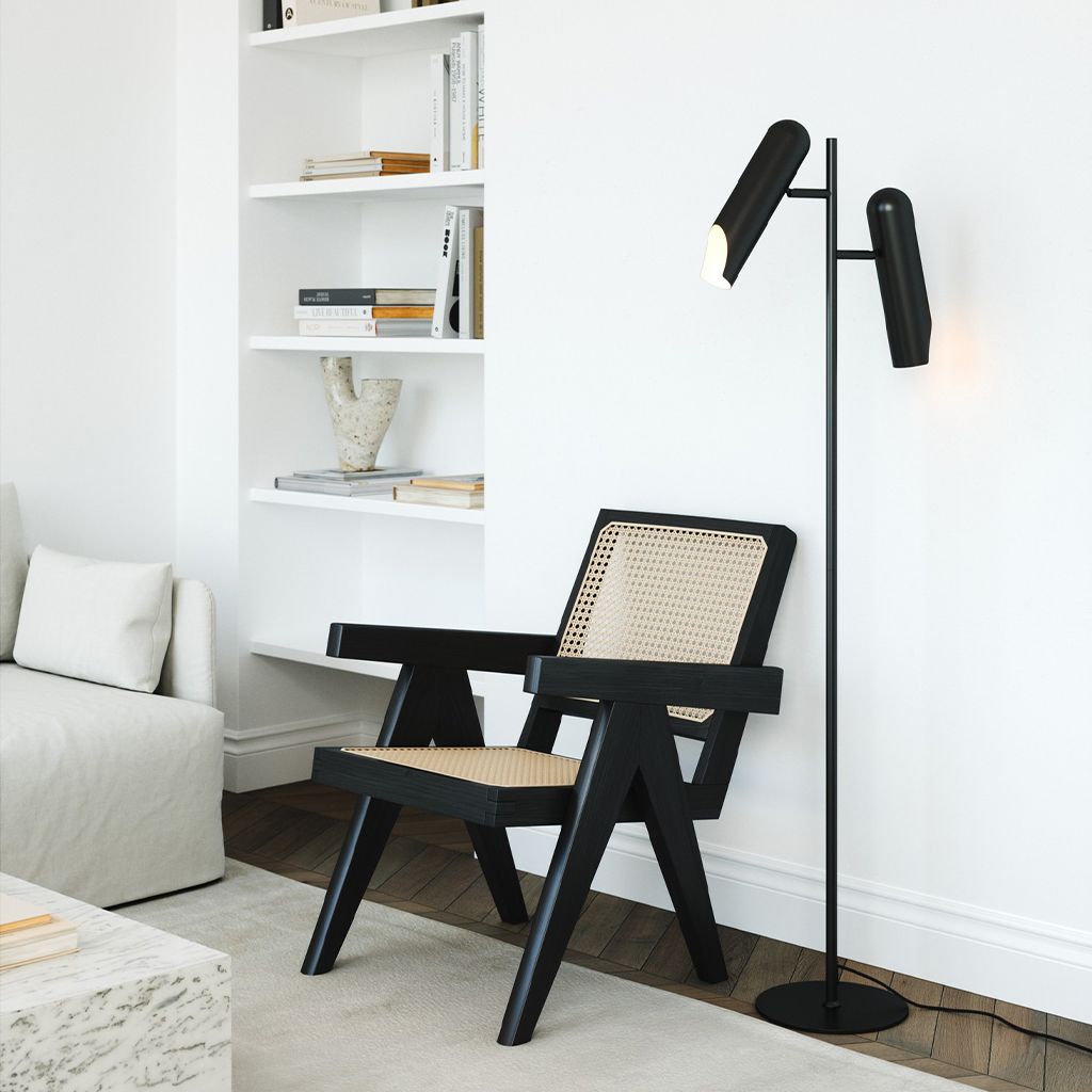 lampa se dvěma hlavami