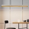 Lineární svěšené LED svítidlo C1 light (Dekor Pálené dřevo, Stmívání Stmívatelné DALI touch dim, Teplota chromatičnosti 4000 Kelvinů)