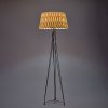 stojací lampa z transparentní dýhy