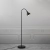 černá hliníková lampa