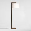 lampa s bronzovou nohou