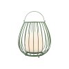 zelená lampa na baterii