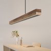 Svěšené LED svítidlo ze skvělých materiálů: dřeva, oceli, mosazi či mědi C1n (Dekor Pálené dřevo, Stmívání Stmívatelné DALI touch dim, Teplota chromatičnosti 4000 Kelvinů)