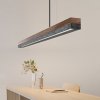 Svěšené LED svítidlo ze skvělých materiálů: dřeva, oceli, mosazi či mědi C1n (Dekor Pálené dřevo, Stmívání Stmívatelné DALI touch dim, Teplota chromatičnosti 4000 Kelvinů)