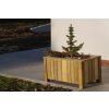 Dřevěný samozavlažovací truhlík obdélník květináč 87 x 56 x 45,3 cm