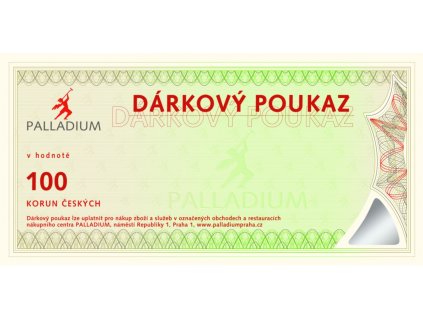 Dárkový poukaz - 100 Kč - drobná radost, která se dá násobit