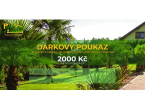 Dárkový Poukaz - Hodnota 2000 Kč