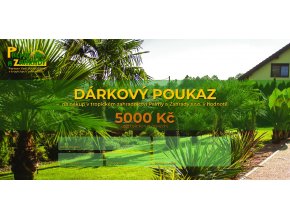 Dárkový Poukaz - Hodnota 5000 Kč