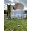 Skopalová4 Praha skleník 4m v x 2m š x 2m d