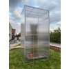 Skopalová8 Praha skleník 4m v x 2m š x 2m d