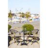 1310 3 liatinovy bistro stol tmavosivy