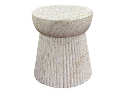 Príručný stolík Bonn, Drážkovaný