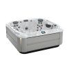 Jacuzzi Spa J 335 Platinum BrushedGray 3 Quarter
