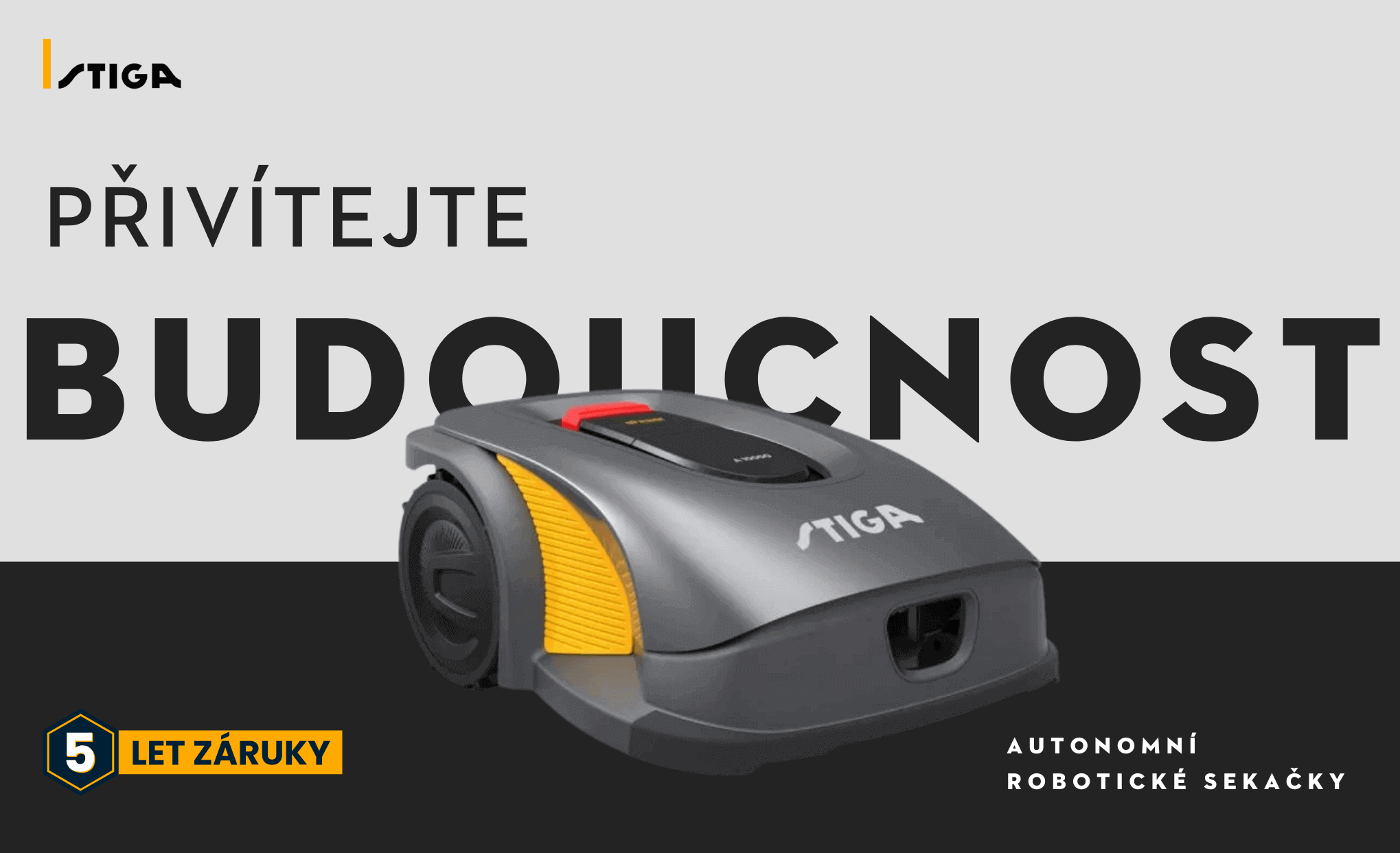 A Robotické sekačky STIGA
