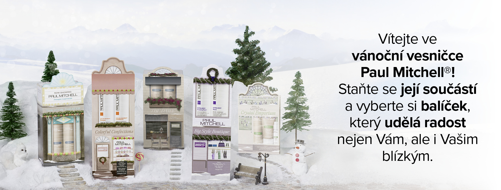 Vánoce Paul Mitchell