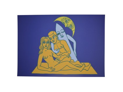 Dvojice v protileteckém krytu