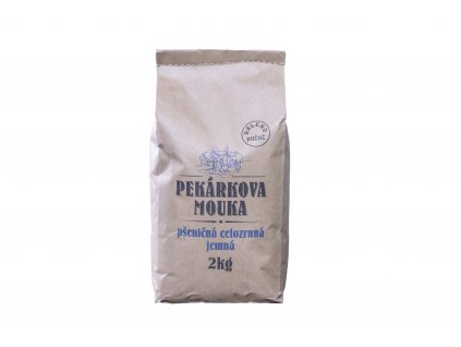 Mouka pšeničná celozrnná jemná 2kg