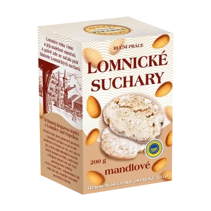 Lomnické suchary mandlové 200g