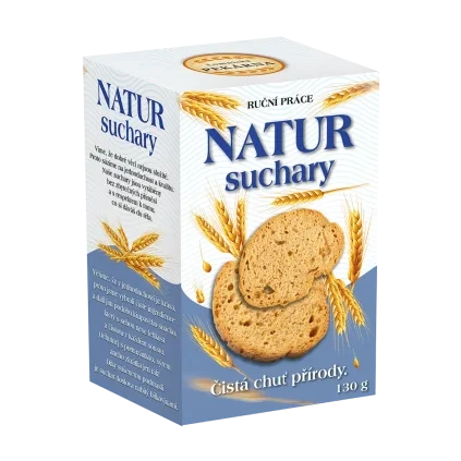 Natur suchary 130g