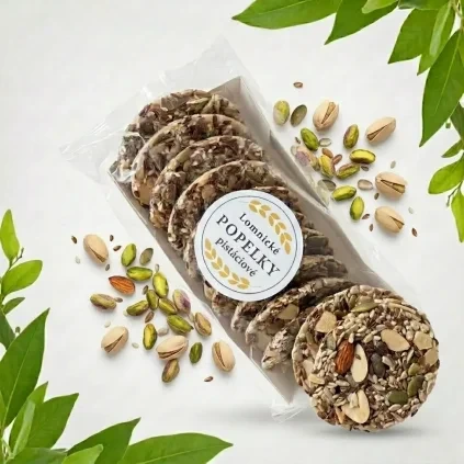 Lomnické Popelky pistáciové 150g