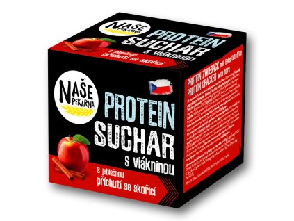 suchar protein jablečný