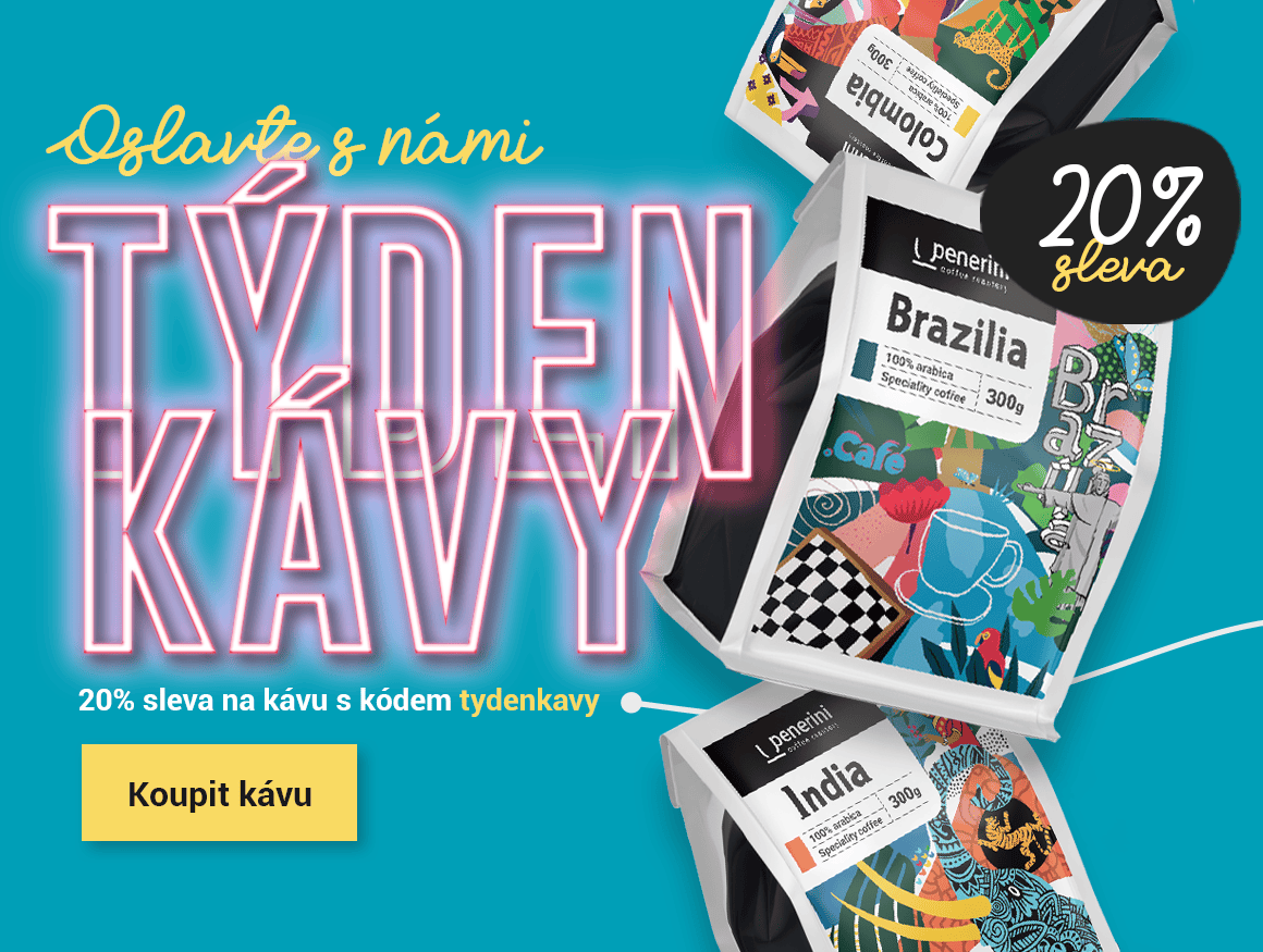 Týden kávy - 20% sleva