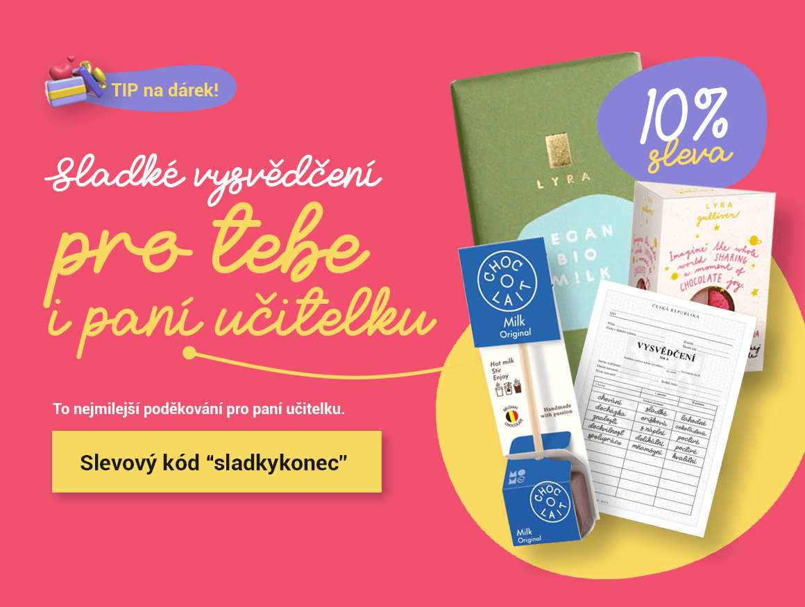 Čokoláda 10% sleva