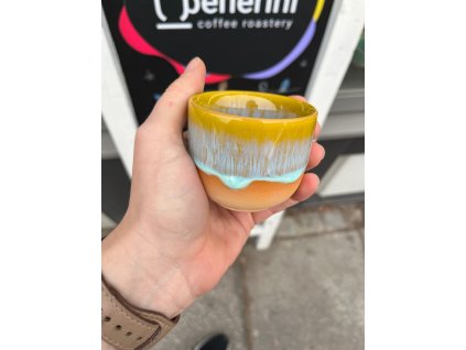 2. jakost - Keramický šálek Yellow
