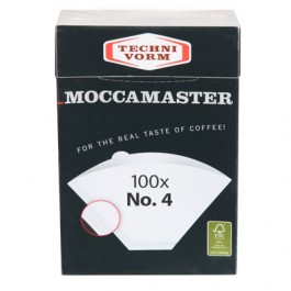 Papírové filtry Moccamaster vel. 4 100ks