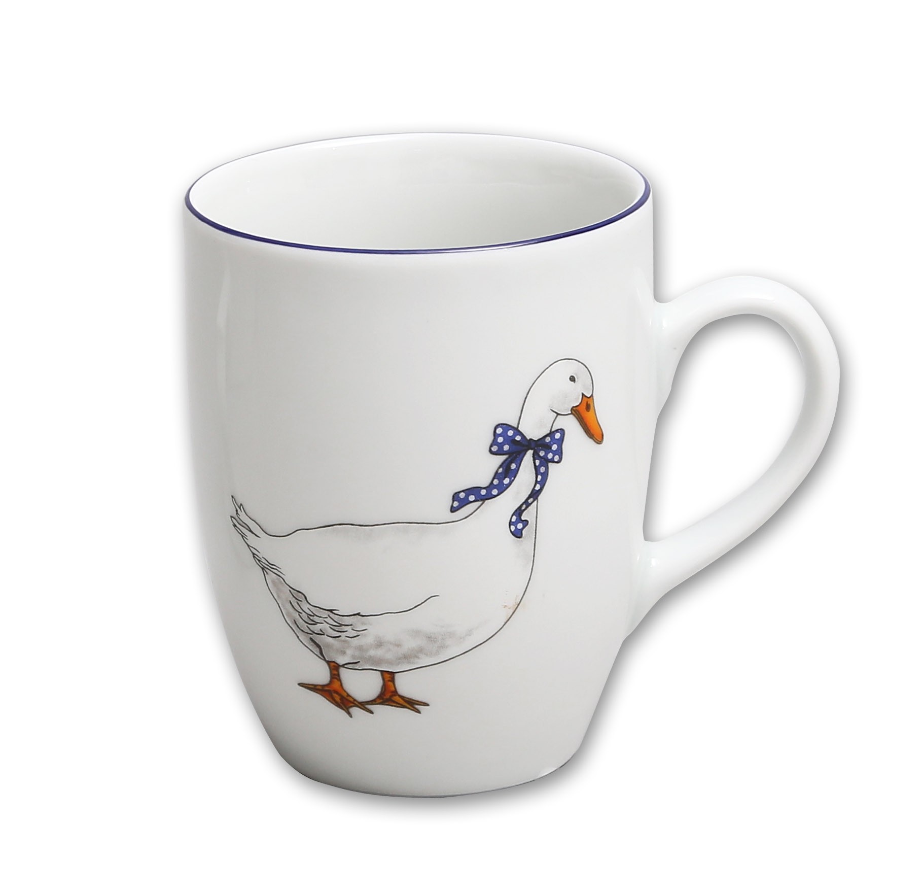 Karlovarský porcelán Hrnek - Husy 320 ml