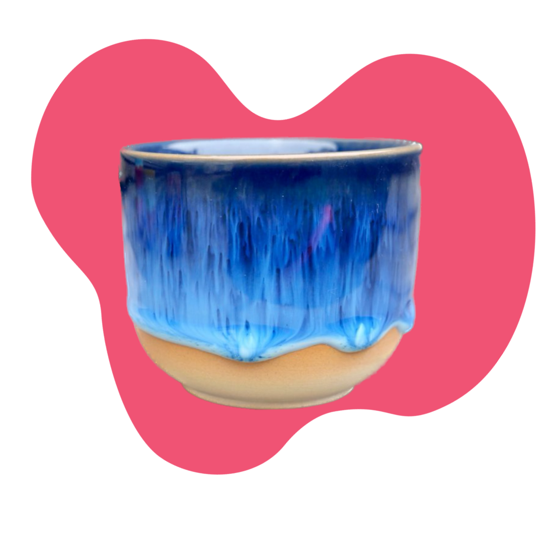 Rainbow Keramický šálek Blue