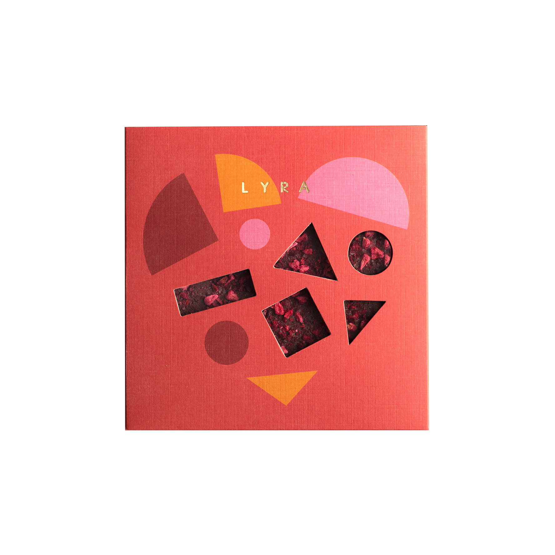 Lyra chocolate Lyra A5 Srdce mléčná čokoláda