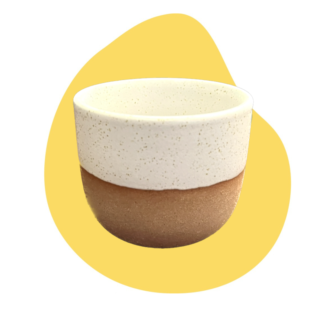 Keramický šálek NUDE pastel white