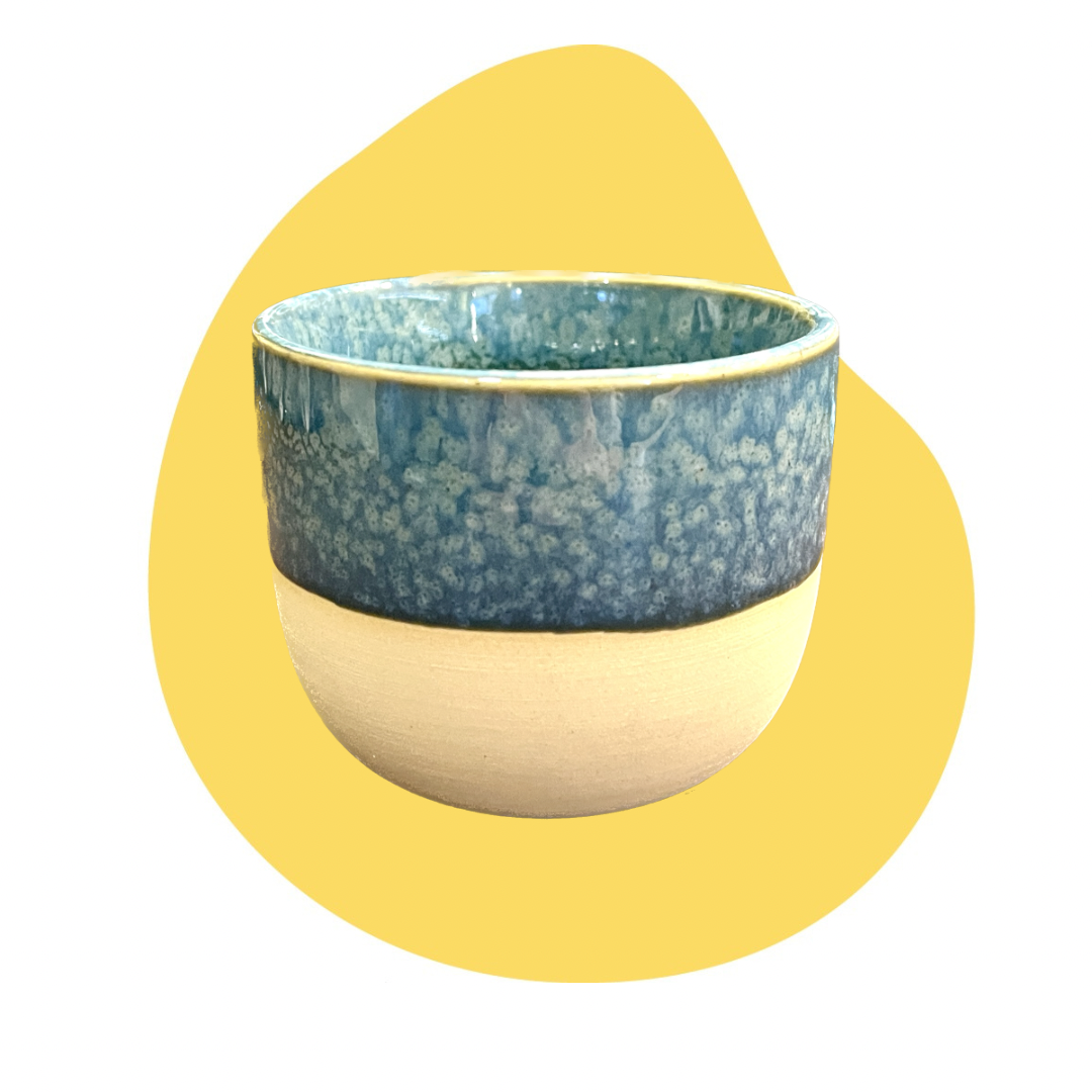 Keramický šálek NUDE BLUE