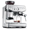 Pákový kávovar Sage The Barista Express Impress SES876BSS + 500 g výběrové kávy ZDARMA