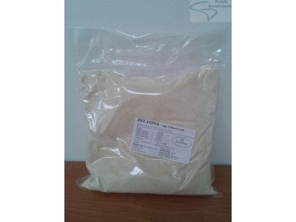 Želatina typ A bloom 220 1kg