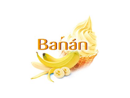 9725 Zmrzka mlecna Banan