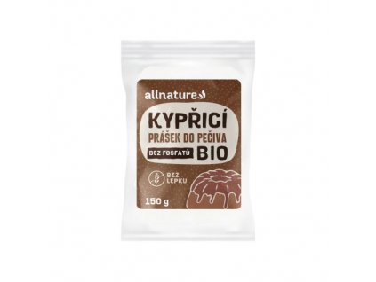 allnature kyprici prasek do peciva bio 150 g