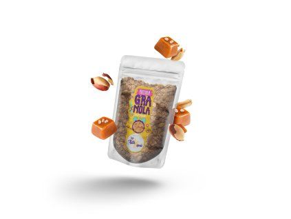 granola slany caramel BW