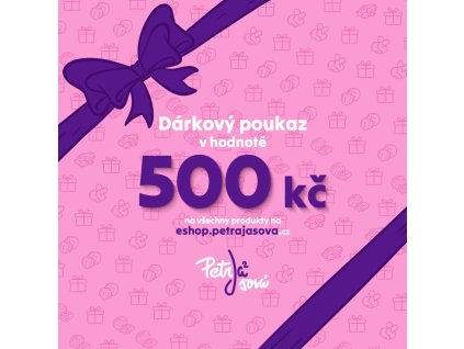 darkovy poukaz 500kc