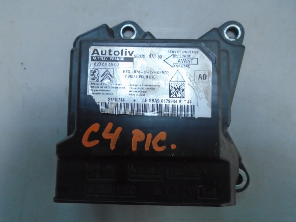 Modul Airbagu Autoliv Citroen C4 Picasso II 1.6 Blue HDi  620644600    9807547380