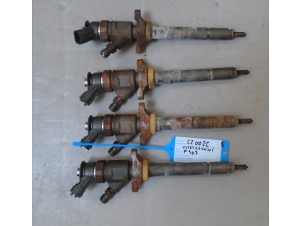 Vstřiky motoru  sada 4 ks Peugeot 407    0445110297