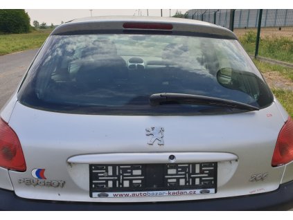 Dveře kufru se sklem Peugeot 206  1998-2010   barva EZR